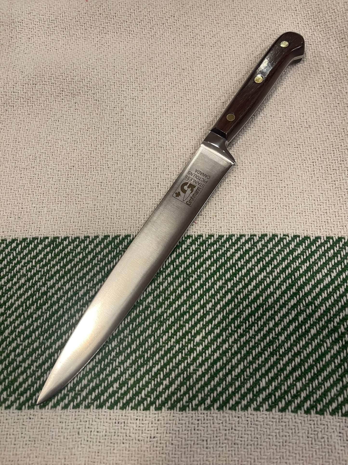 GROHMANN KITCHEN KNIVES- 213FG-8" Forged Carving Knife - $128.00