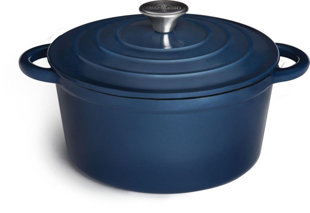 NAPOLEON CAST IRON ROUND CASSEROLE DISH