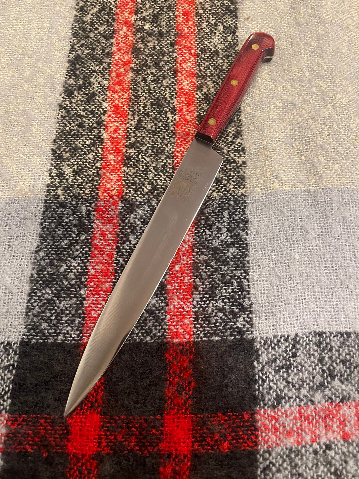 GROHMANN KITCHEN KNIVES - X213FT-8" Carving Xtra Resin Handle -$117.00
