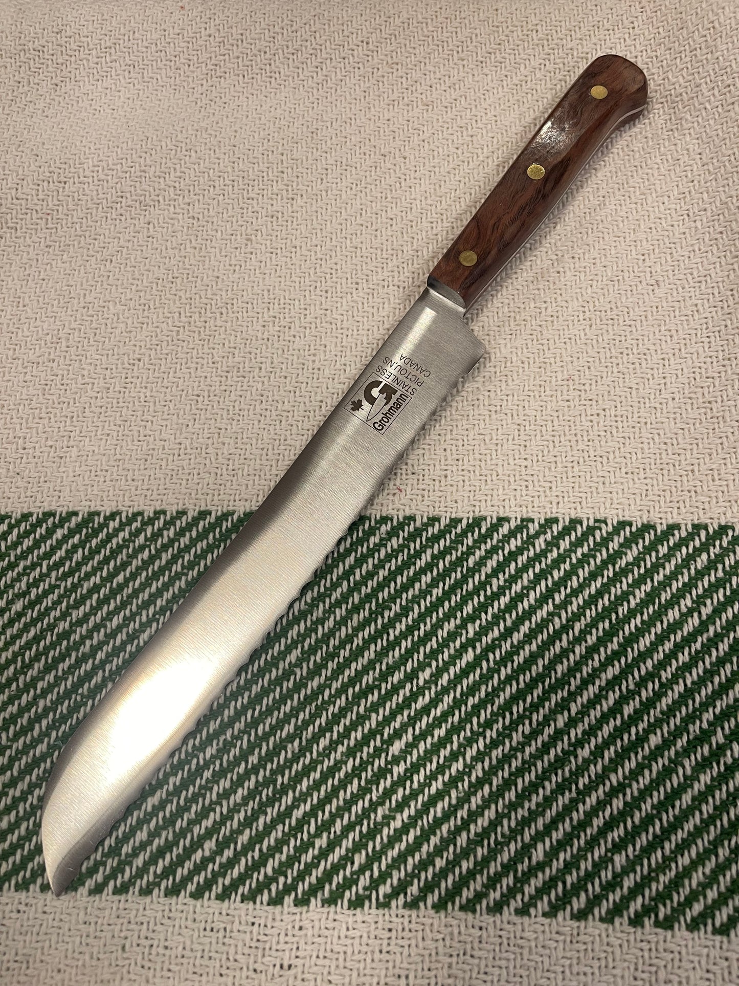 GROHMANN KITCHEN KNIVES - 208FTW-8Full Tang Bread Knife - $109.00