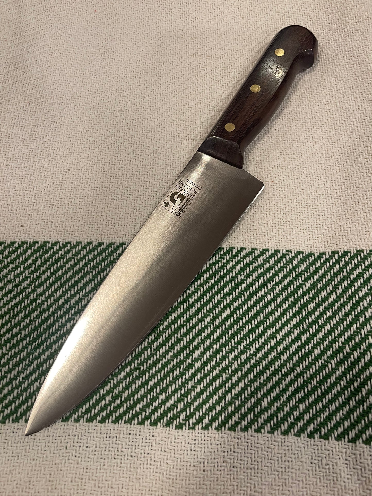 GROHMANN KITCHEN KNIVES - Regular Rosewood Chef Knife #209-8 - $76