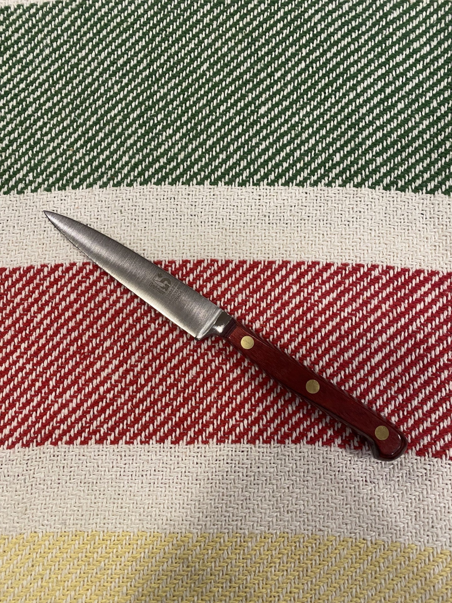 GROHMANN KITCHEN KNIVES - 201FG-4" Forged Paring Knife RSWD- $94.00