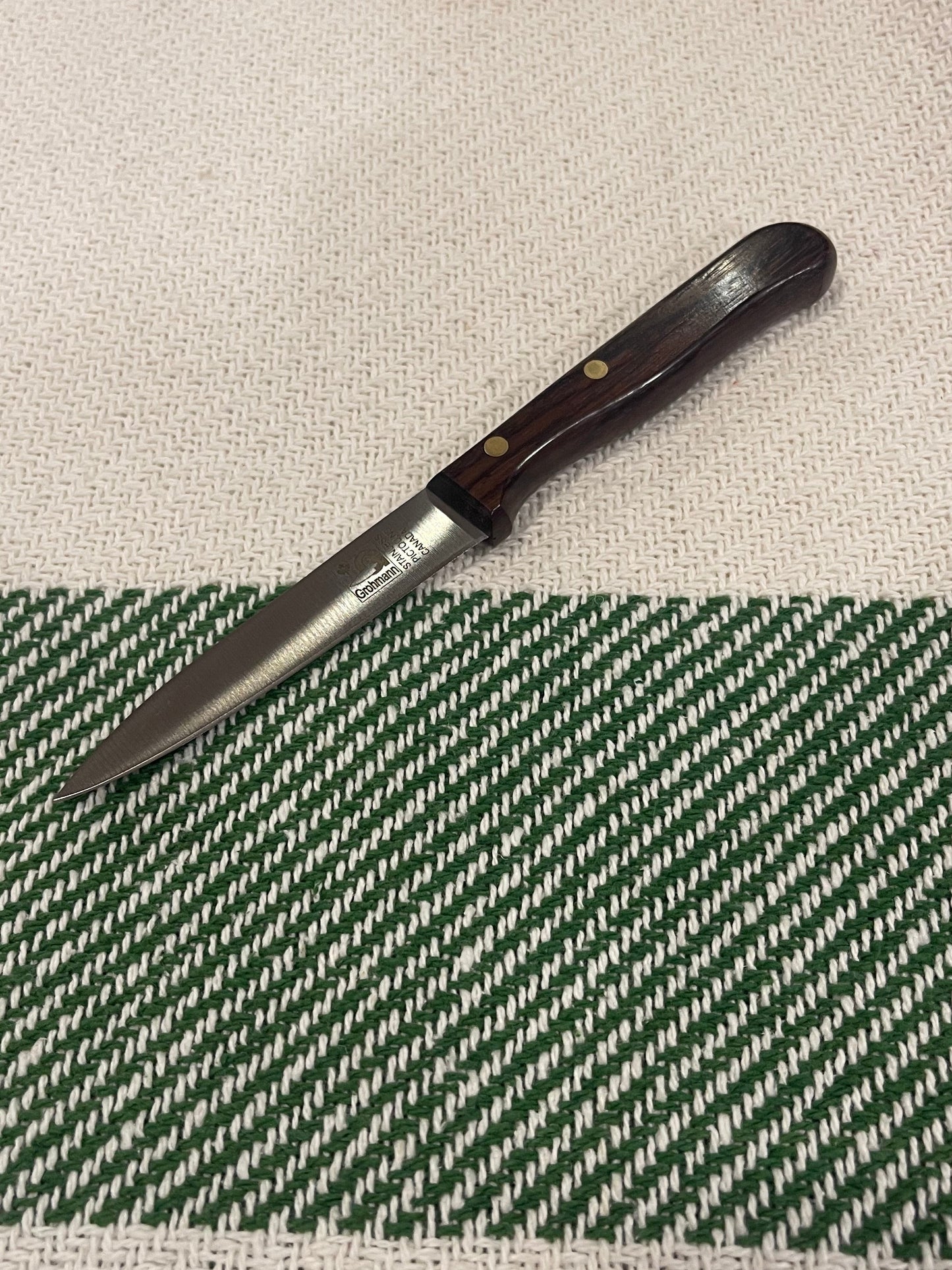 GROHMANN KITCHEN KNIVES - 3" Paring knife - #201-3 - $31.00