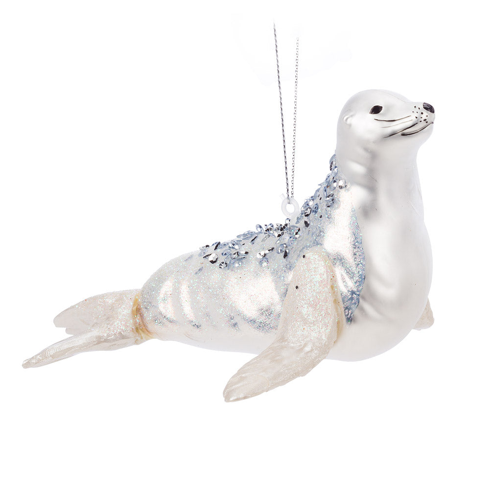 Ornament - Sparkly Seal