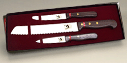 GROHMANN KITCHEN KNIVES -  3 Piece Kitchen Set #2004  $139.00
