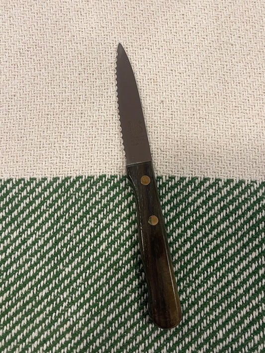 GROHMANN KITCHEN KNIVES - 201W-3  3" Serrated RSWD Paring Knife  - $33.00