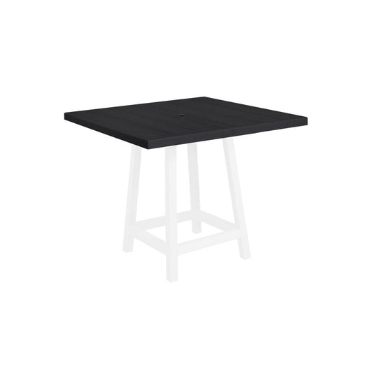 CRP - 40" Dining  Height Square Table - TT14/TB22