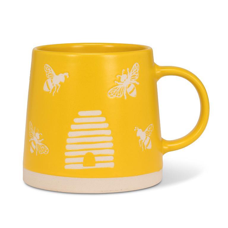 Wide Base Mug w/Bees