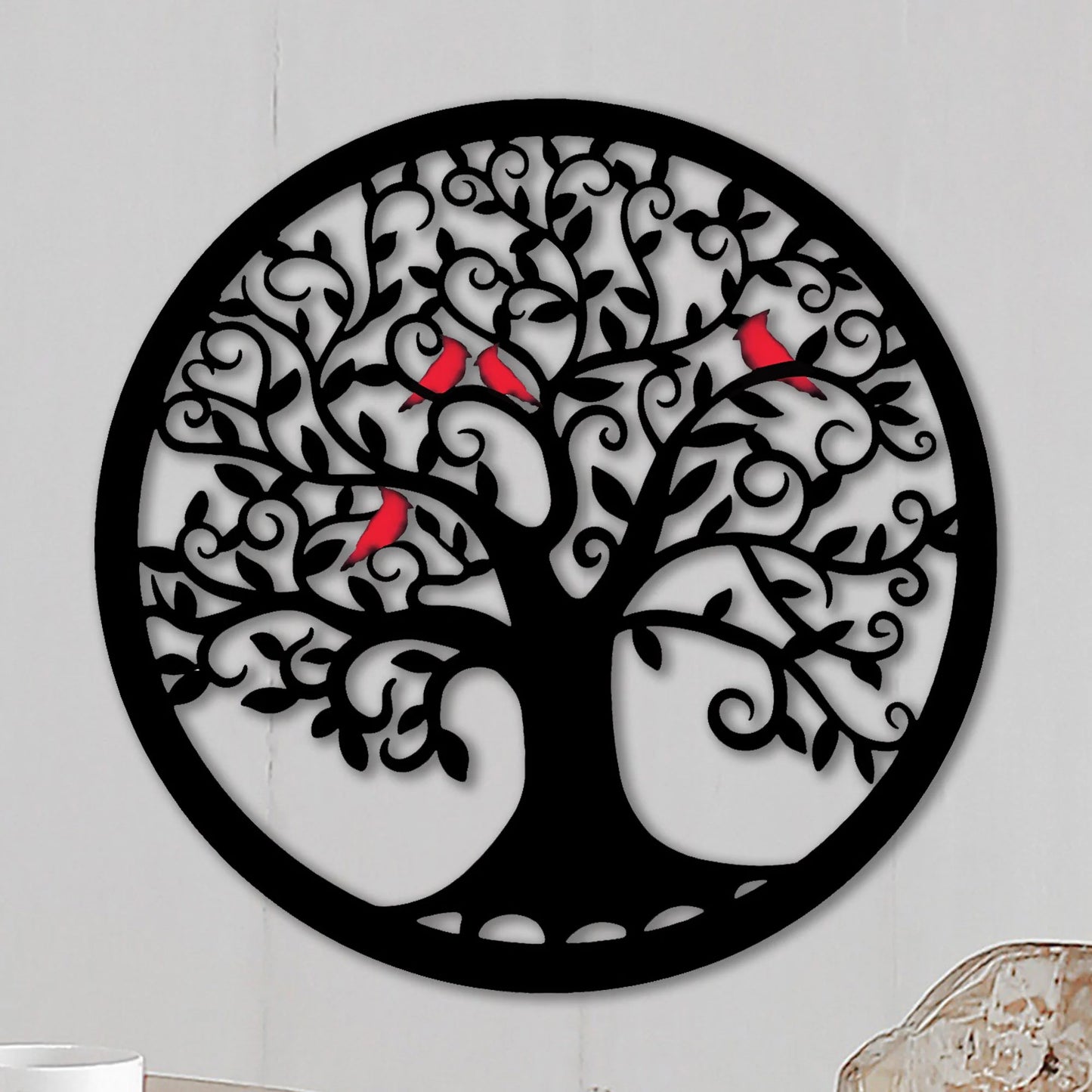 Large Tree of Life Metal Wall Décor
