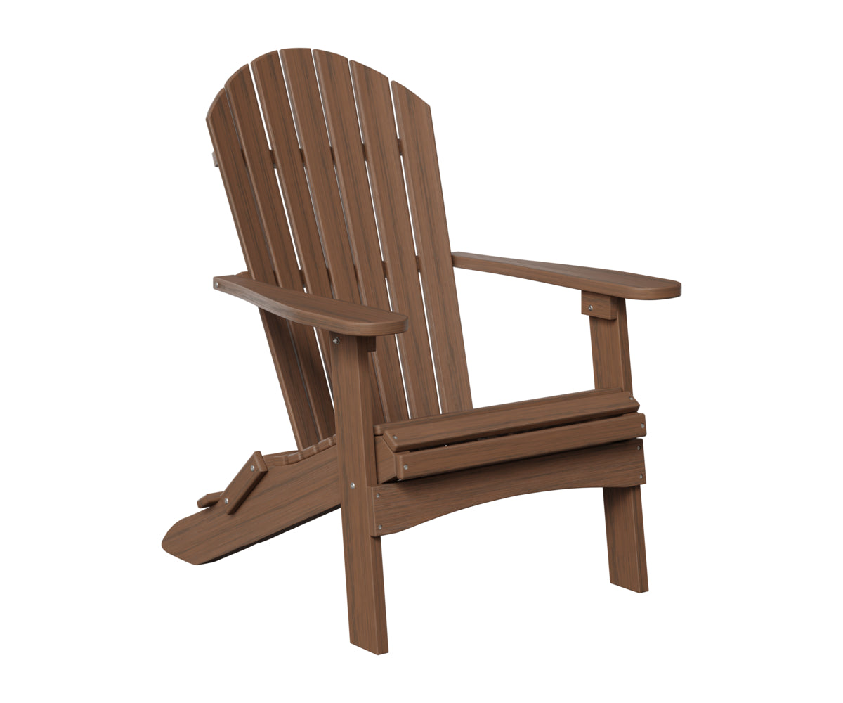 Berlin Gardens PFAC3240 Comfo-Back Folding Adirondack Chair $589.00 plus tax Brazillion Walnut