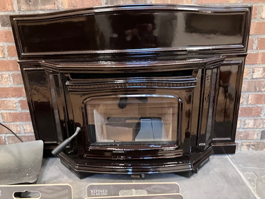 Pacific Energy Alderlea T5 Insert -Majolica Brown - Showroom Display Clearance