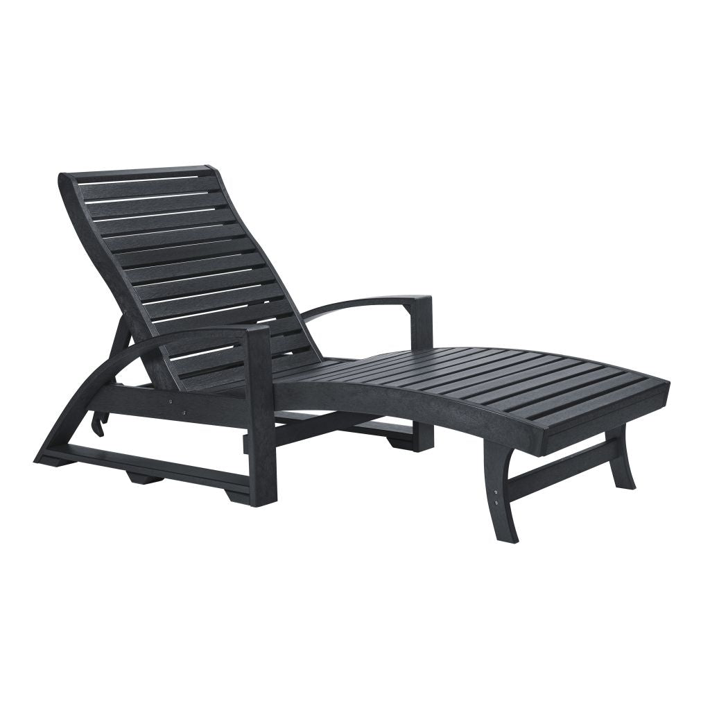 CRP - Chaise Lounge with Hidden Wheels