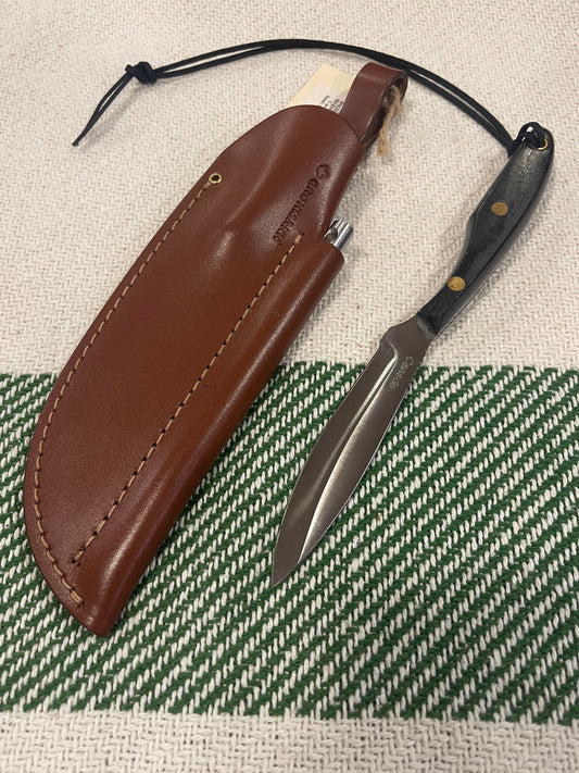 GROHMANN HUNTING- #M2SS Trout & Bird /micarta w/sharp Steel- $158.00