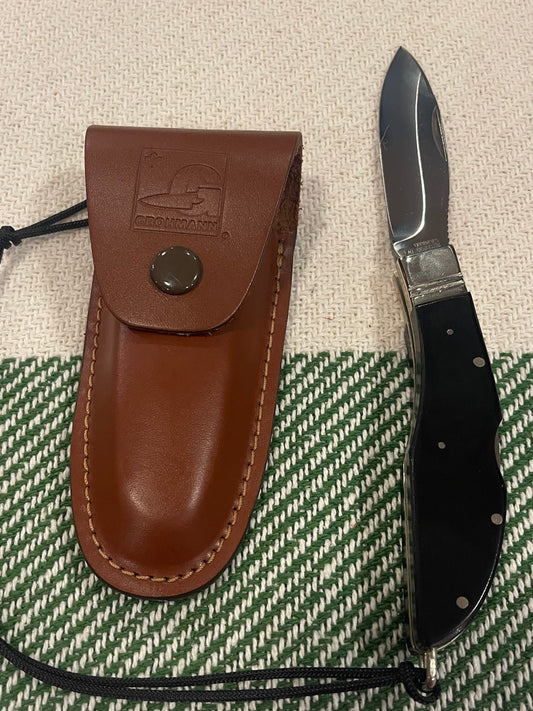 GROHMANN POCKET KNIVES - #M300S D.H. Russell Lock blade/ Micarta Handle  - $231.00