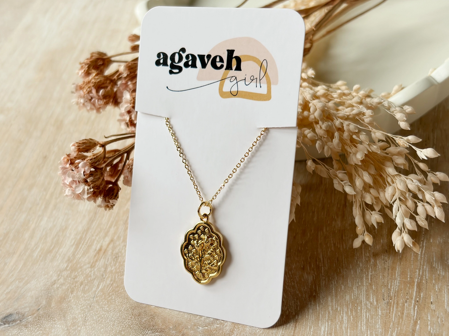 Agaveh Girl - Golden Meadow Necklace