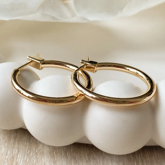 Agaveh Girl - Halle Hoops Earrings