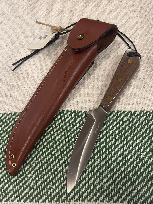 GROHMANN HUNTING KNIVES -R3SA, CAF-  Stainless Steel Overlap Sheath- $145.00