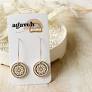 Agaveh Girl - Sunlace Hoop Earrings