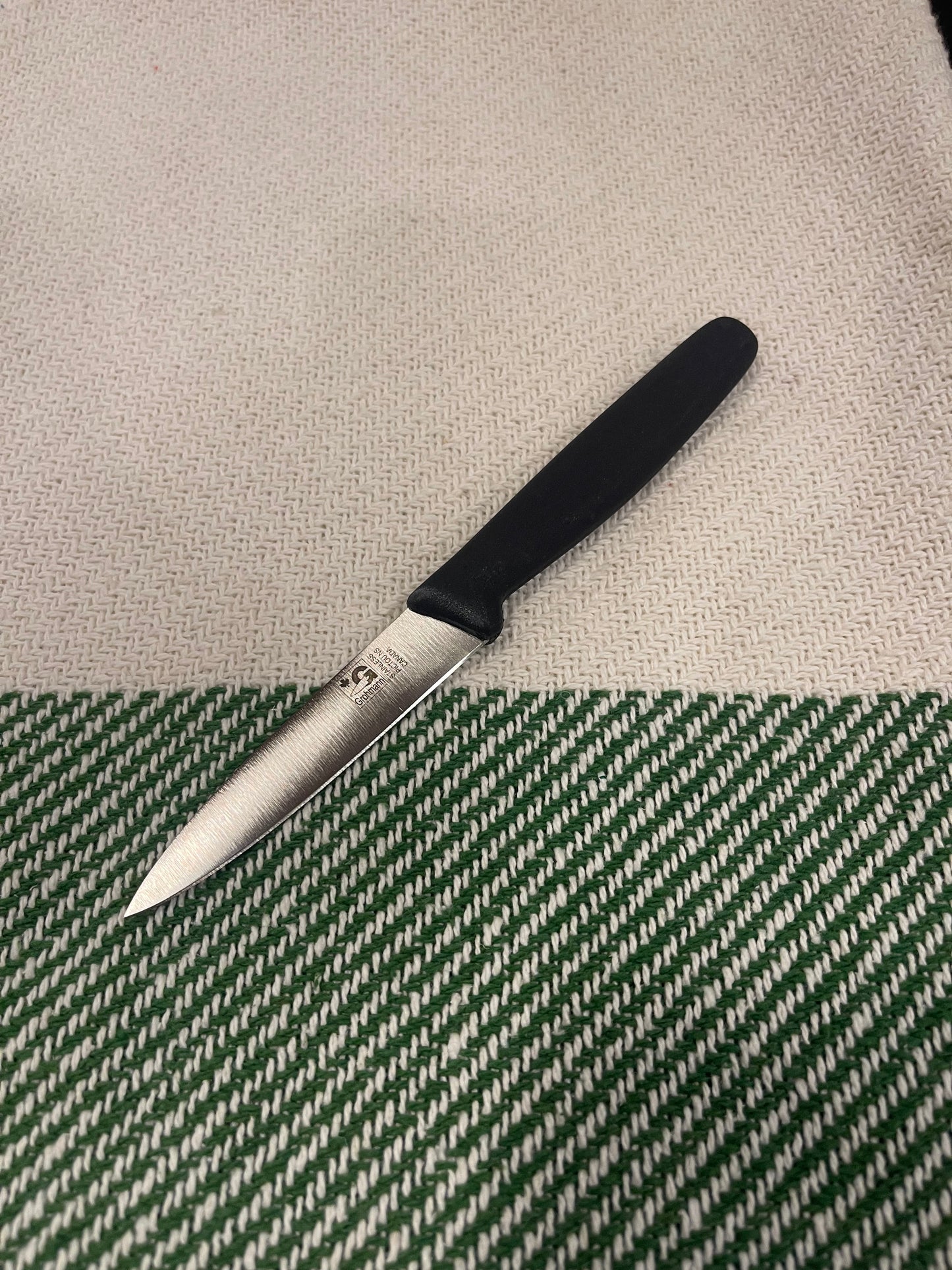 GROHMANN KITCHEN KNIVES POLY- 201P-3 - 3" STRAIGHT Poly Paring $19.00