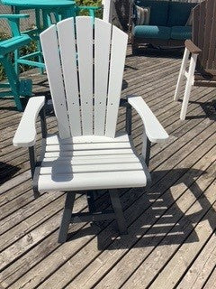 CRP ADDY SWIVEL DINING ARM CHAIR