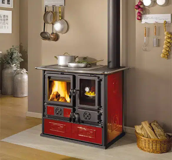 La Nordica Wood Burning Cooker - Rosa Reverse Ceramic