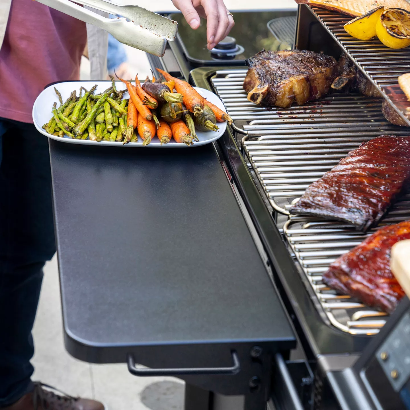 Traeger - P.A.L. Pop-And-Lock® Folding Front Shelf XL