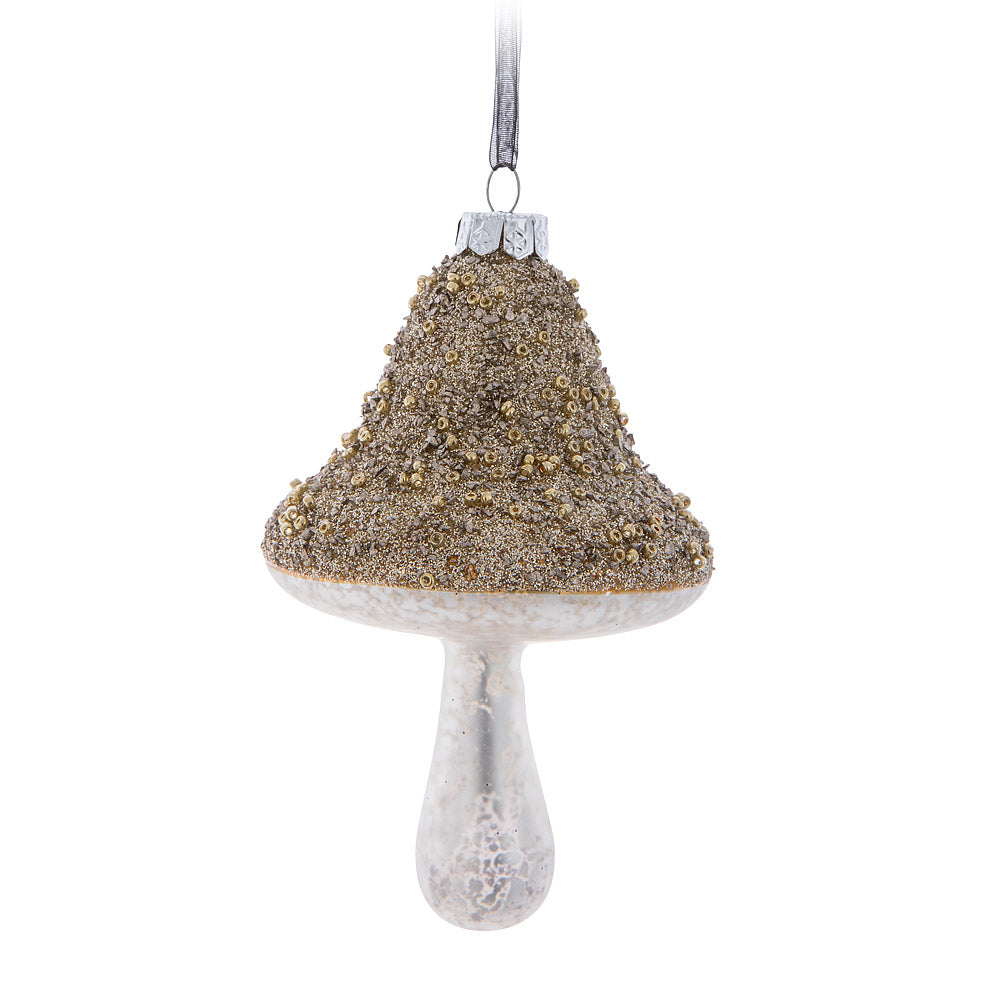 Ornament - Glitter Mushroom
