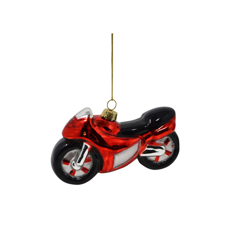 Ornament - Red Motorcycle