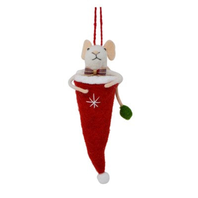 Ornament - Mouse in Hat