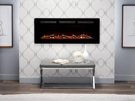 Dimplex - 48" Sierra Wall Mount - Electric Fireplace